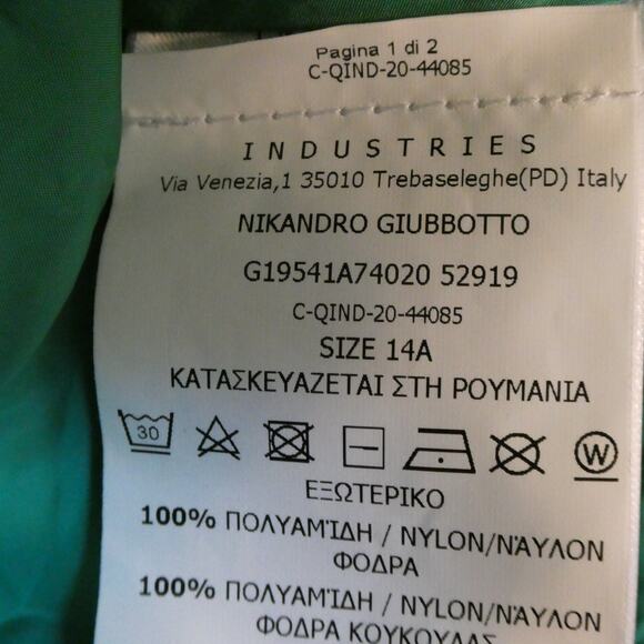 Moncler Kids' Nikandro Camouflage Print Jacket In Green Youth 14A - Picture 14 of 16